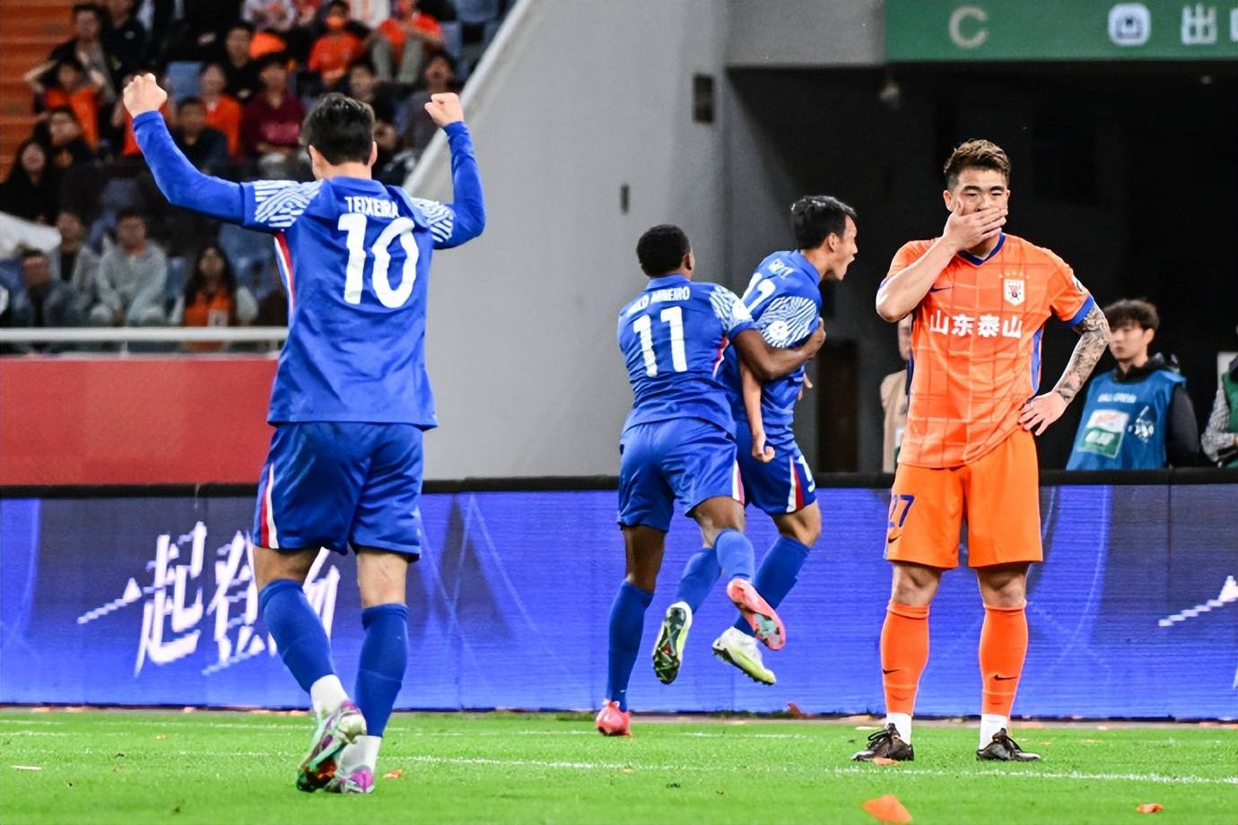 江苏苏宁战胜北京国安，取得宝贵三分的简单介绍