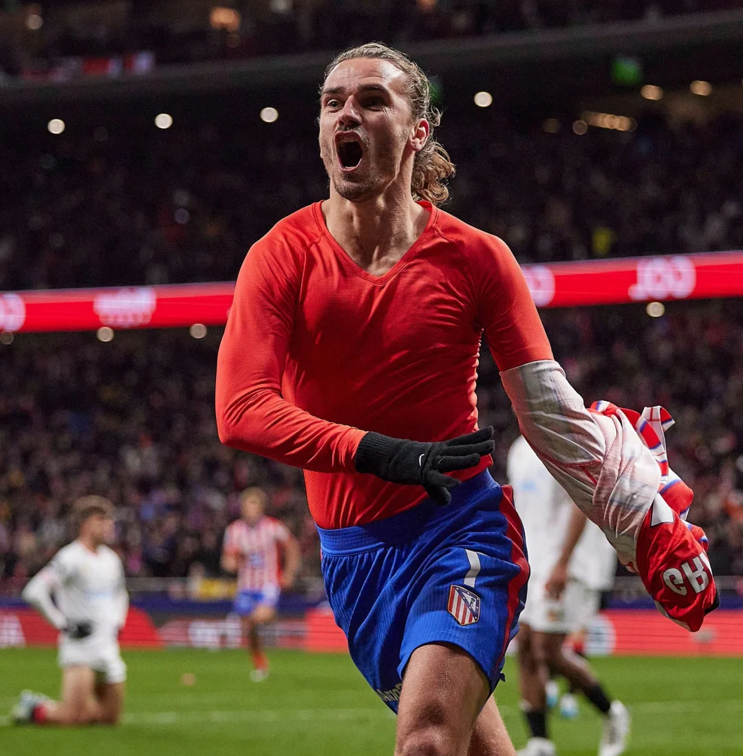 关于格列兹曼建功，助球队晋级下一轮的信息